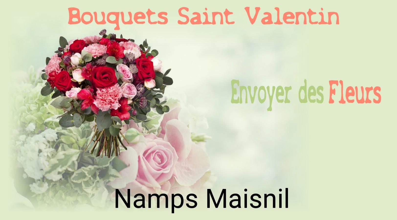 Roses de Saint-Valentin livrées à Namps-Maisnil